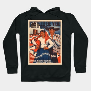 Castelo de Vide Portugal Vintage Poster 1930s Hoodie